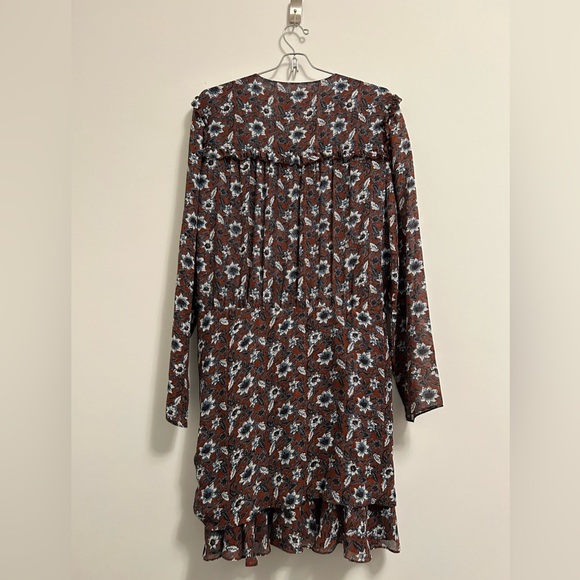 Veronica Beard Anjali Floral Mini Dress size 16 - Picture 5 of 8